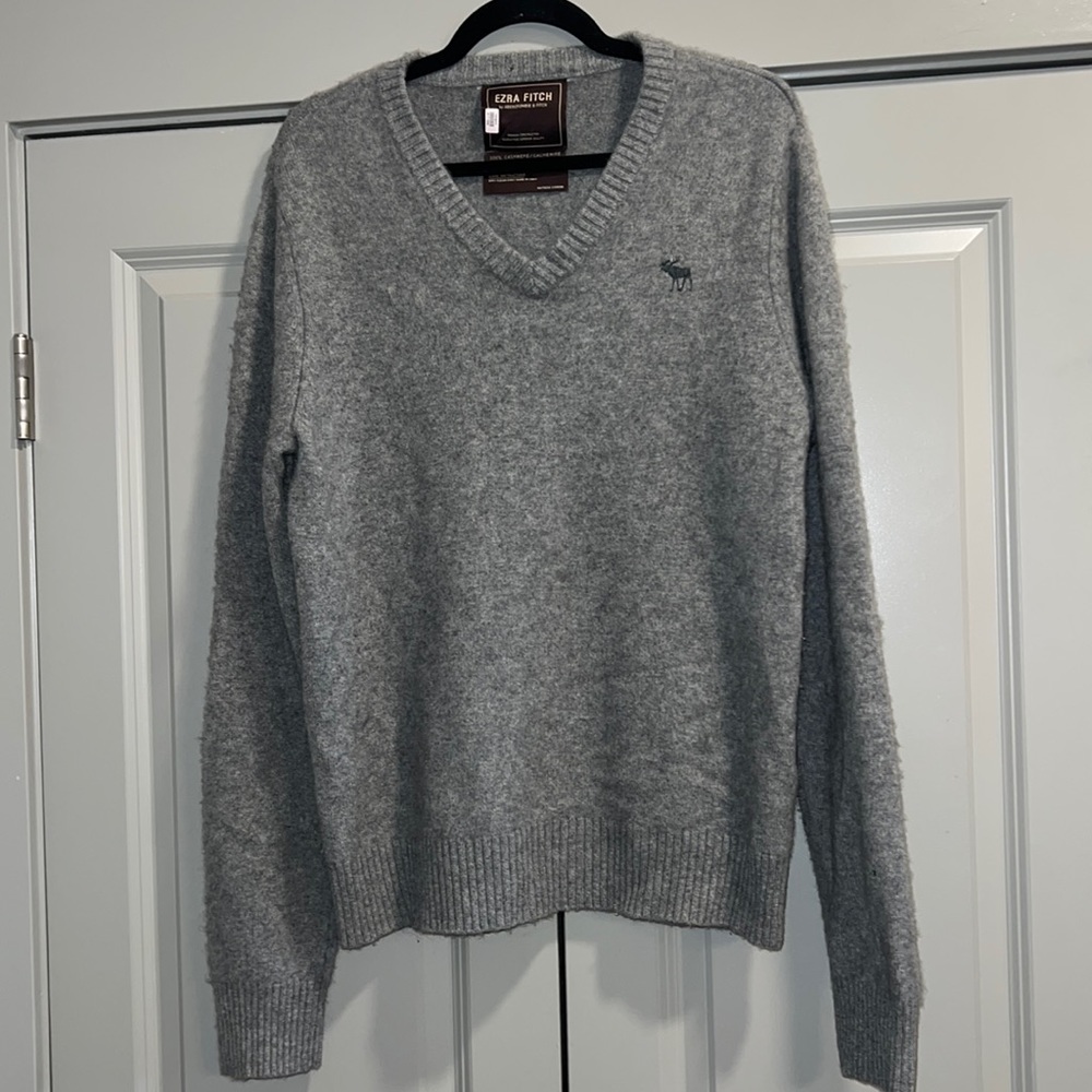Ezra Fitch by Abercrombie size XL 100% Cashmere Sweater